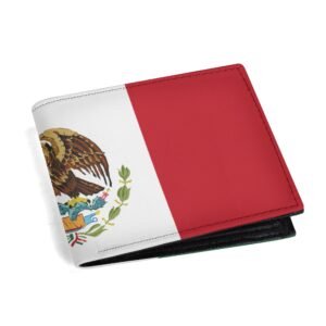 Men's Minimalist PU Leather Wallet Paper Folded Wallet