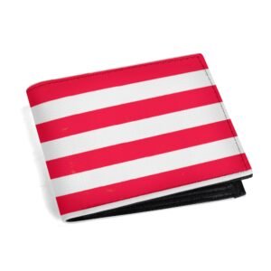 Men's Minimalist PU Leather Wallet Paper Folded Wallet