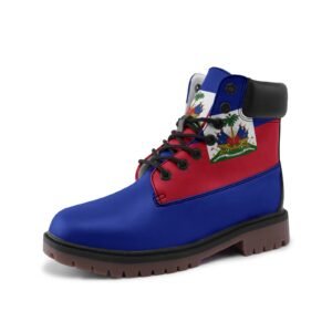 Premium Lightweight Microfiber Leather Chukka Boots-Haitian